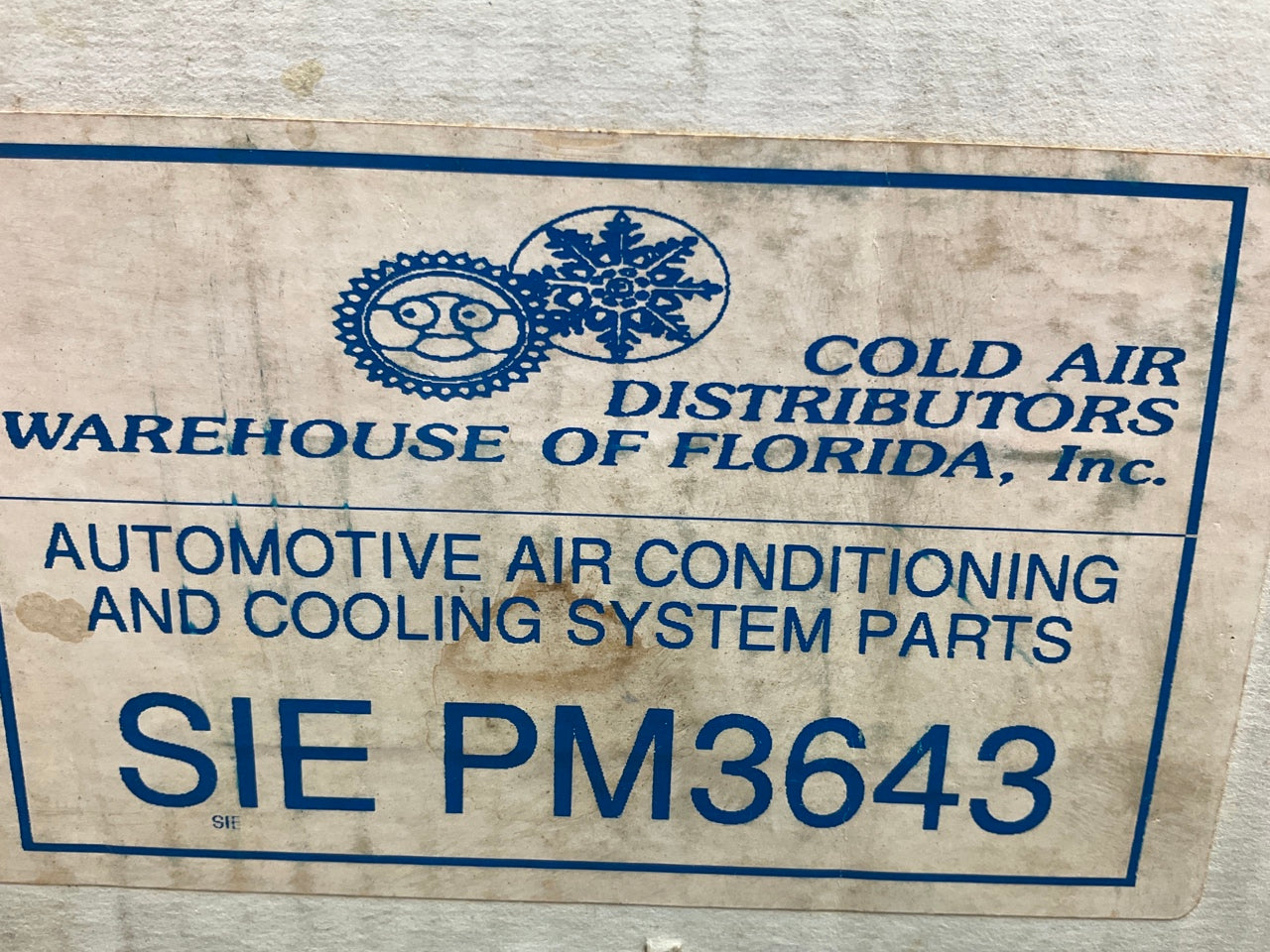 Cold Air Distributors PM3643 Engine Cooling Radiator Fan Motor