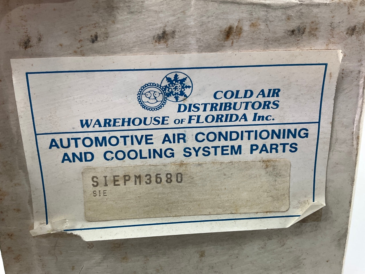 Cold Air Distributors PM3680 Engine Cooling Fan Motor For 1989-91 Hyundai Sonata