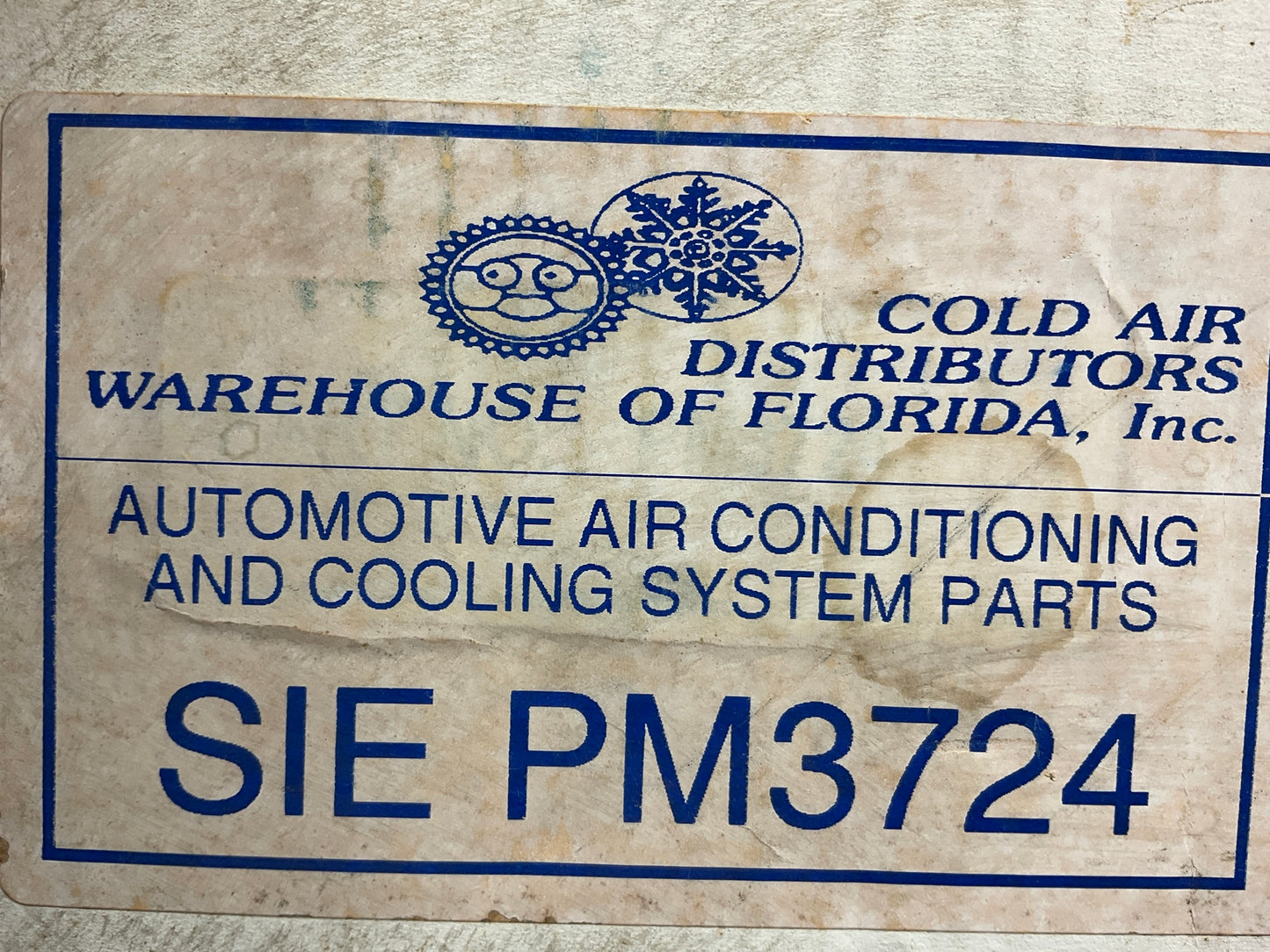 Cold Air Distributors PM3724 HVAC Blower Motor