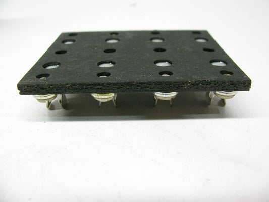 Cole Hersee 4624 Fuse Block Individual Hot Feed Steel 4-Gang