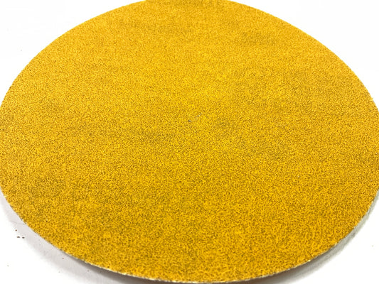 Pack Of 25 Color Extra CX8251 6'' Gold Stick-on Sanding Discs P80 80 Grit Stick