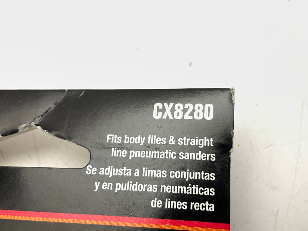 Pack Of 3 Color Extra CX8280 Stick-On File Sheets 40 Strip Grit 2-3/4''X16-1/2''