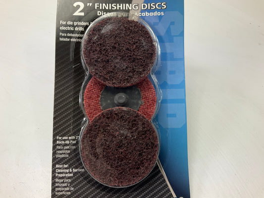 Pack Of 30 - Color Extra CX8292 2'' Finishing Abrasive Sanding Discs MEDIUM GRIT