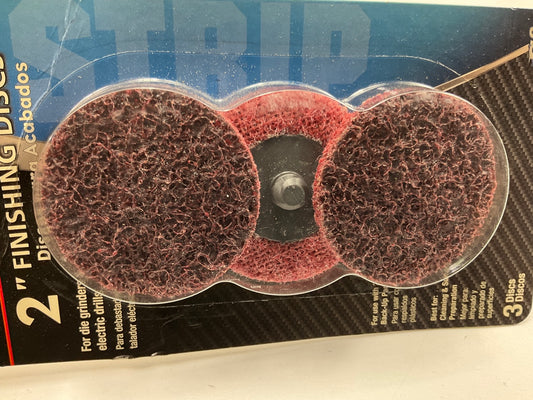 Pack Of 9 - Color Extra CX8292 2'' Finishing Abrasive Sanding Discs MEDIUM GRIT