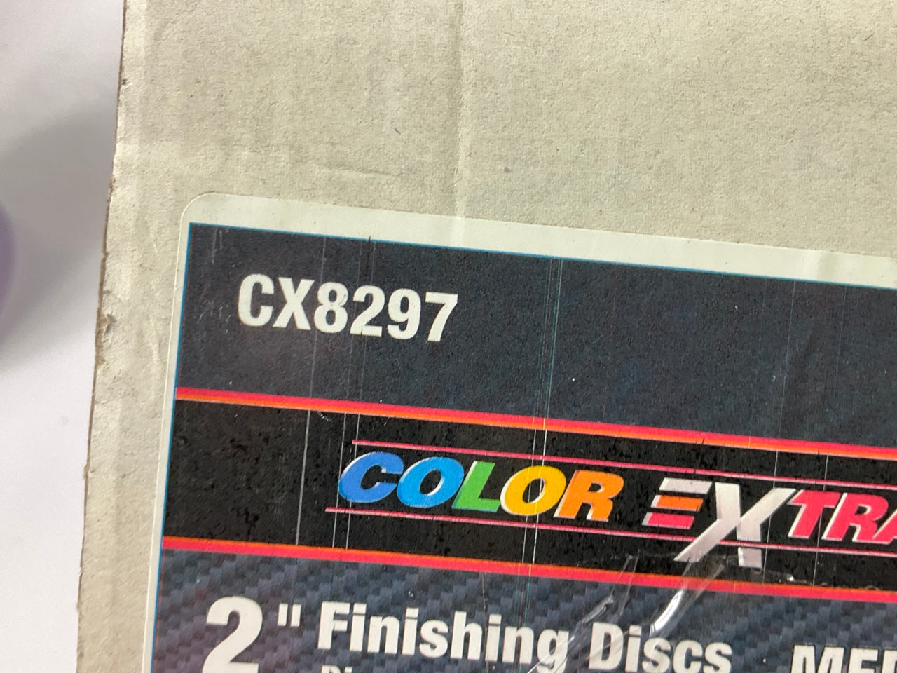 (24) Color Extra CX8297 2'' Finishing Discs MEDIUM GRIT