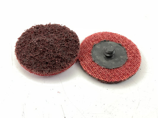 25 PACK Color Extra CX8297 2'', Medium Grit Finishing Sanding Discs Surface Prep.