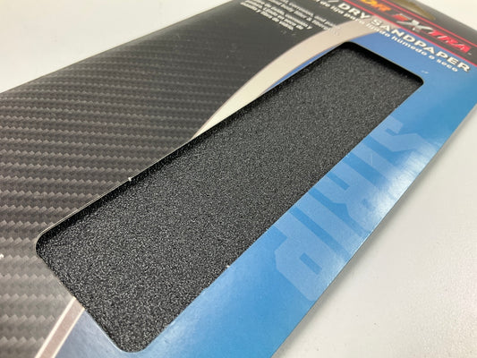 10 PACK - Color Extra CX8317 WET/DRY Sandpaper Sheet P80 80 Grit Strip 3-2/3''X9''