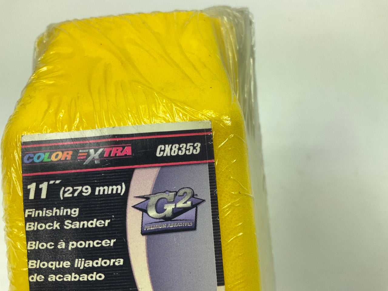 Color Extra CX8353 11'' Finishing Block Sander Tool