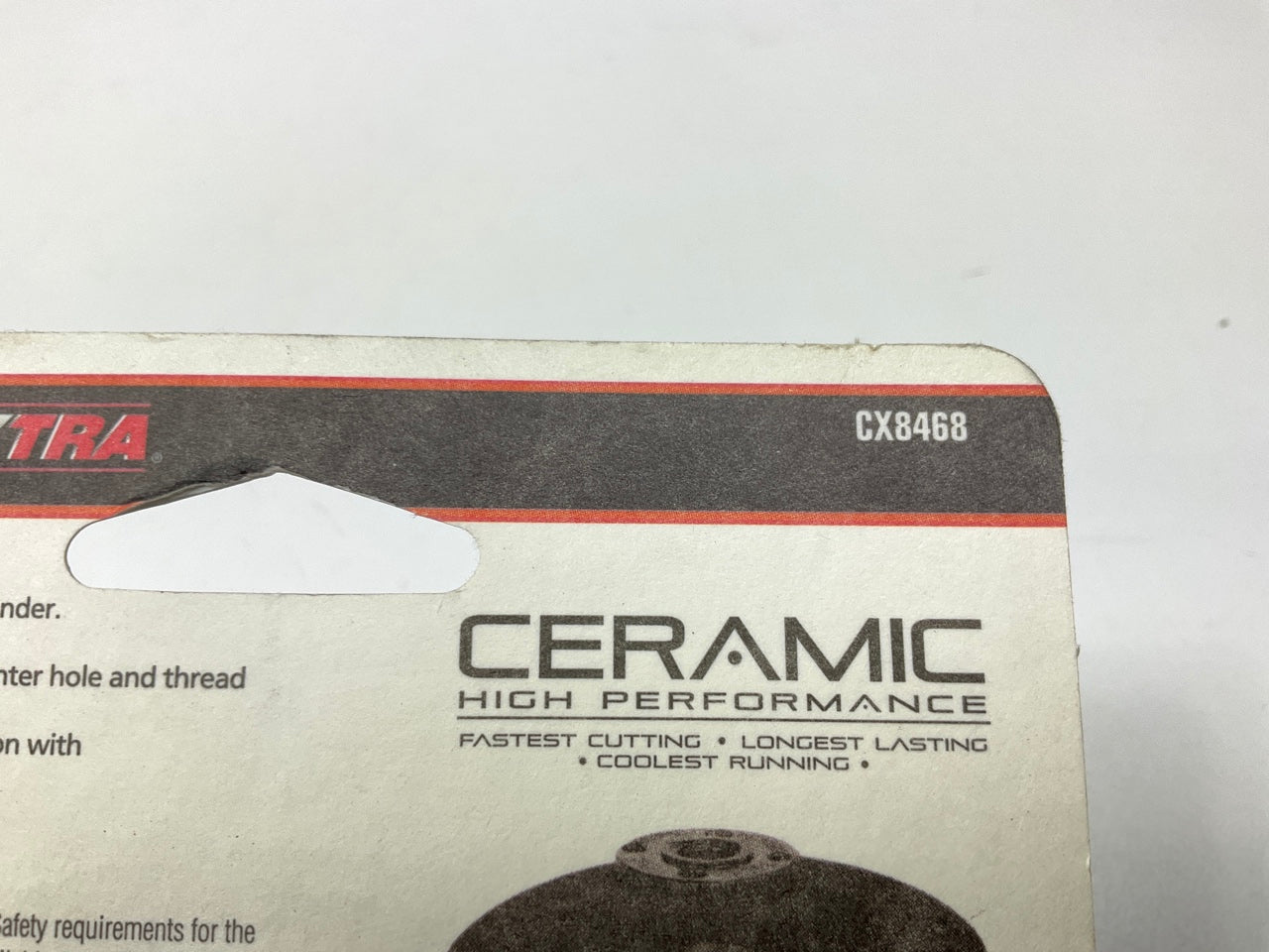(10) Color Extra CX8468 4.5'' Metal Grinding Cut-Off Wheels .040'' Thick 7/8'' Hole