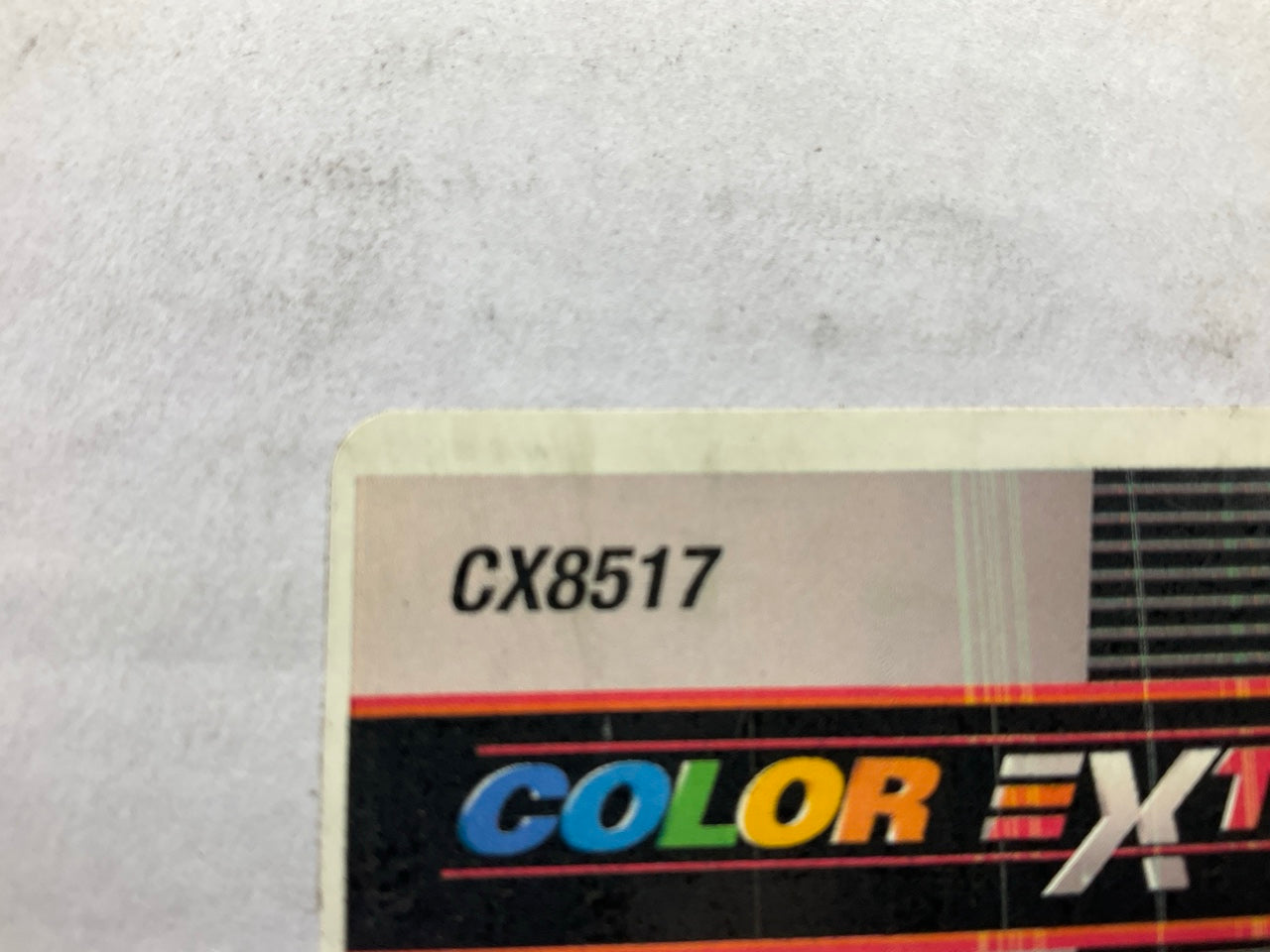 Color Extra CX8517 2-3/4'' X 20 Yard 180 Grit, Very Fine Gold Stick-On Roll