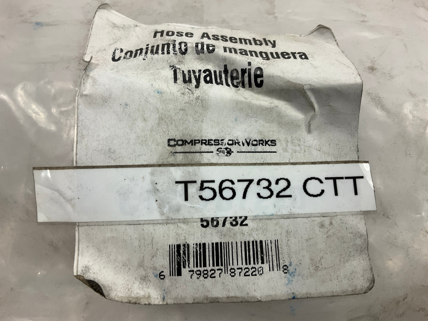 Compressor Works T56732 A/C Refrigerant Discharge Line Hose