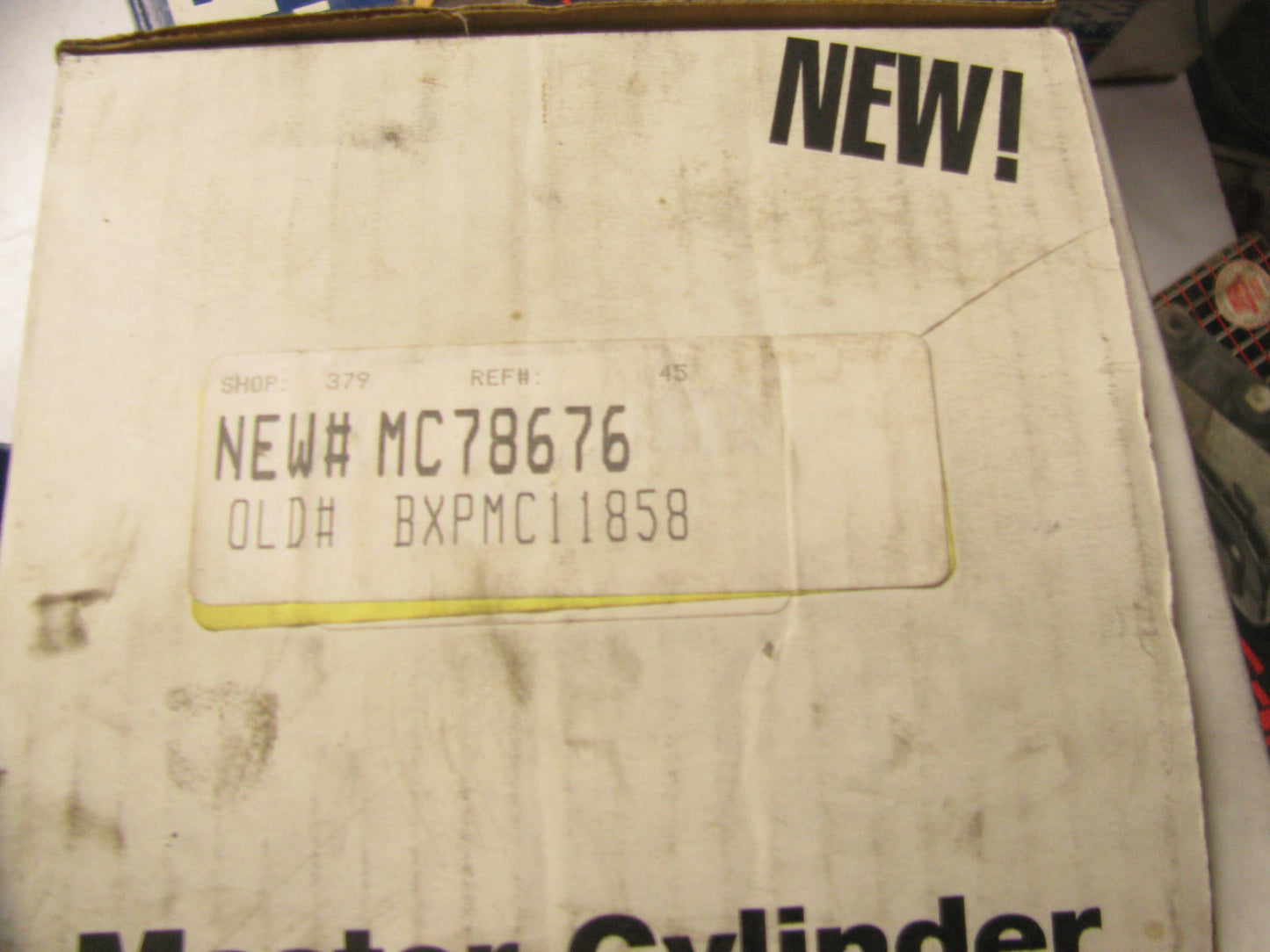 Coni-seal MC78676 Brake Master Cylinder