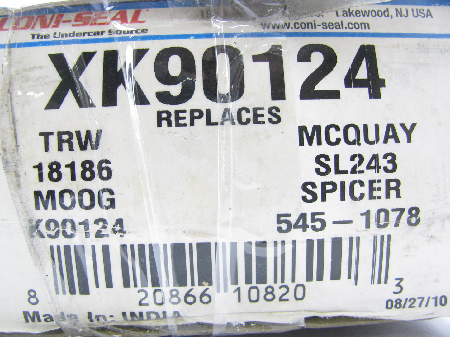 Coni-seal XK90124 Suspension Stabilizer Sway Bar Link Kit - Front