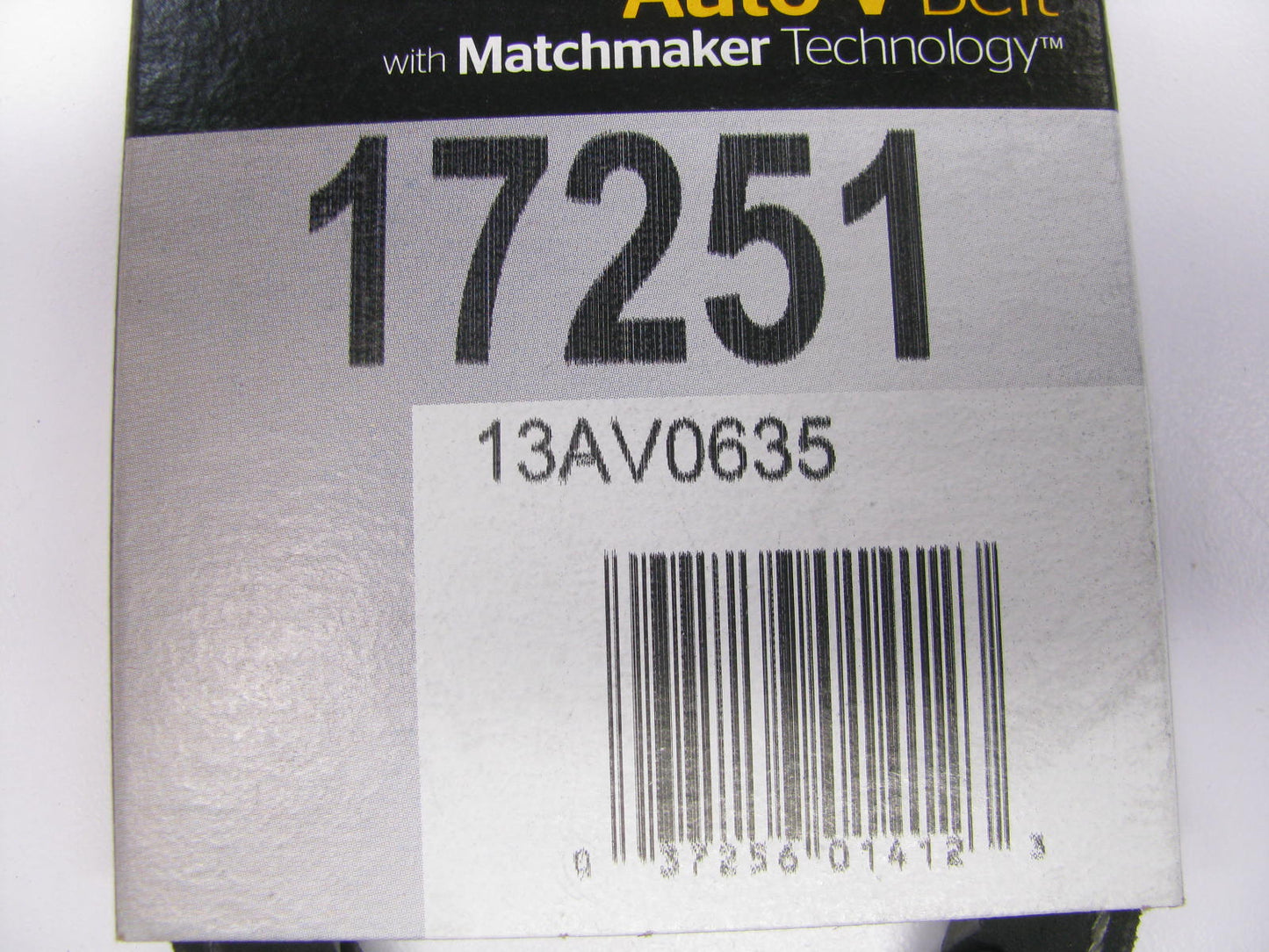 Continental 17251 Accessory Drive Belt - 0.53'' X 25.375'' - 36 Degree