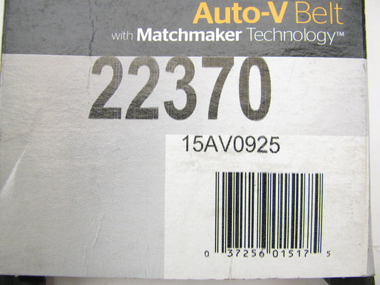Continental 22370 Truck & Bus Accessory Drive Belt - 0.69'' X 37'' - 38 Degree