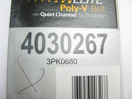 Continental 4030267 Serpentine Belt - 0.42'' X 27.38'' - 3 Ribs