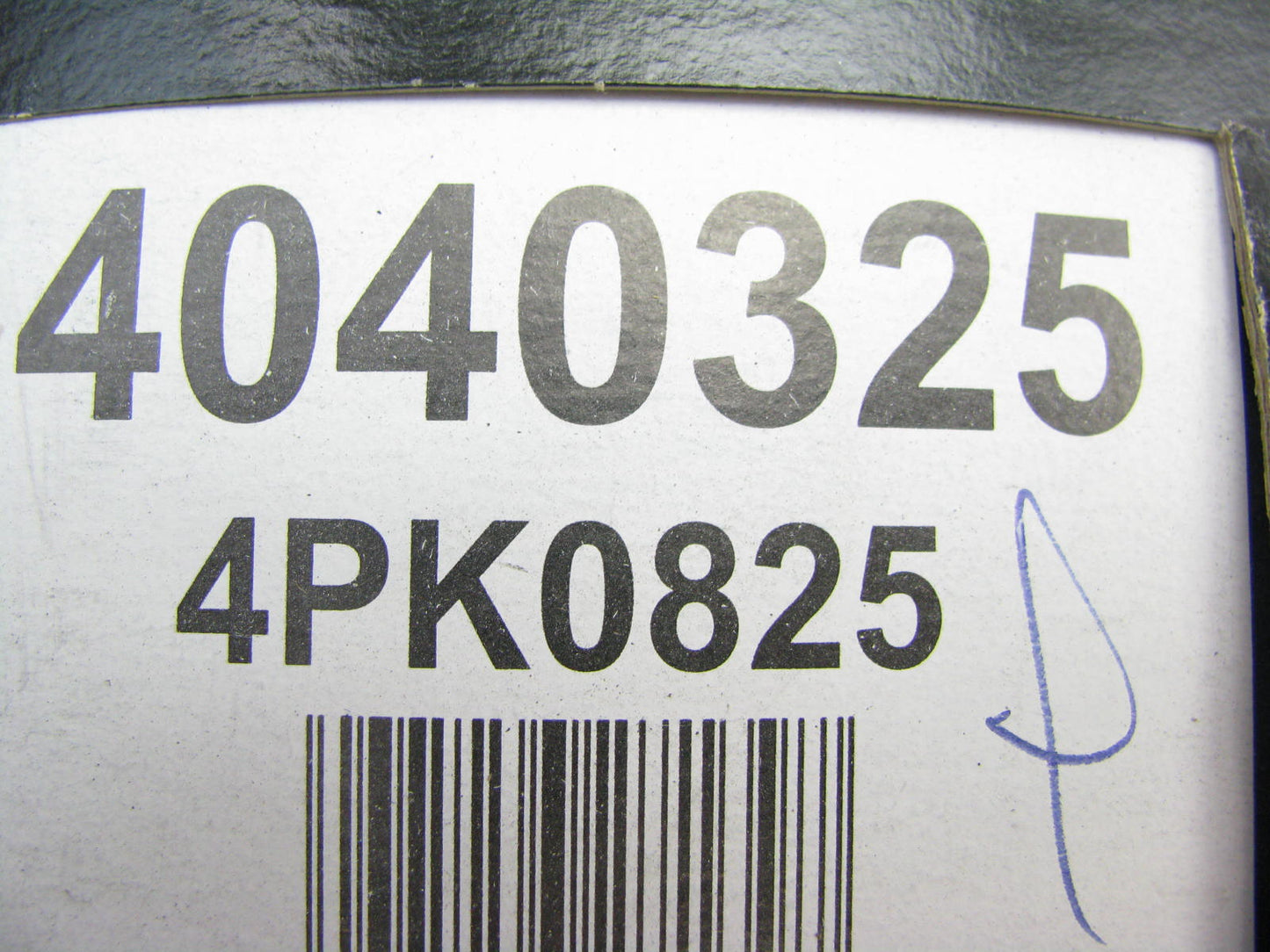 Continental 4040325 Serpentine Belt - 0.56'' X 33.25'' - 4 Ribs