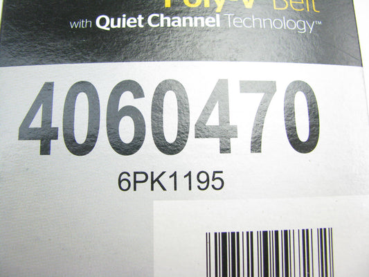 Continental 4060470 Serpentine Belt - 0.825'' X 47.0'' - 6 Ribs