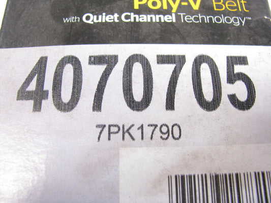 Continental 4070705 Serpentine Belt
