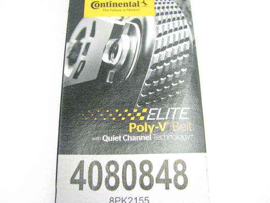 Continental 4080848 Serpentine Belt For 2012-2014 Peterbilt 365 8.9L-L6