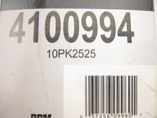 Continental 4100994 Serpentine Belt - 1.367'' X 99.40'' - 10 Ribs
