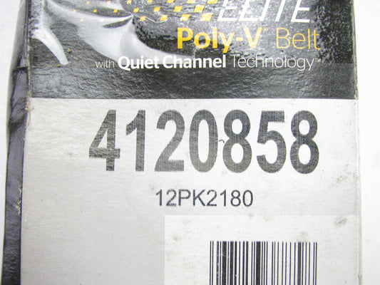 Continental 4120858 Heavy Duty Serpentine Belt 1 21/32'' X 86 3/8''