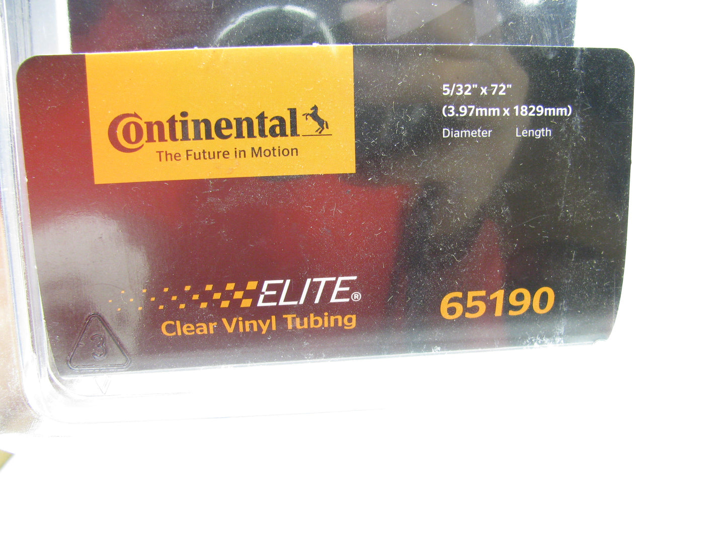 Continental 65190 Clear Vacuum / Windshield Wiper Hose 5/32'', 6 Feet