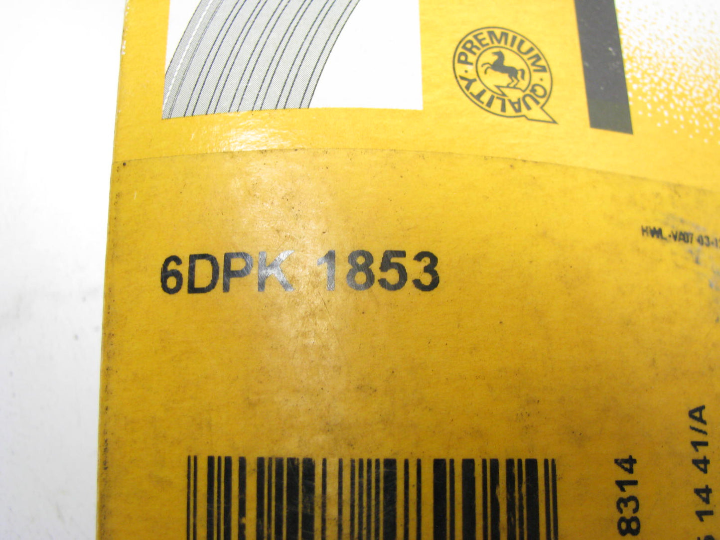 Continental 6DPK1853 Serpentine Belt