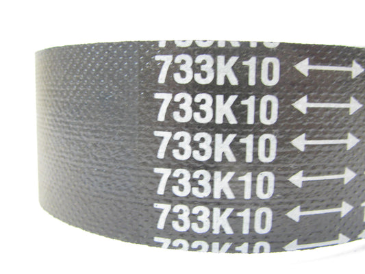 Continental 733K10 Serpentine Belt - 1.367'' X 73.625'' - 10 Ribs