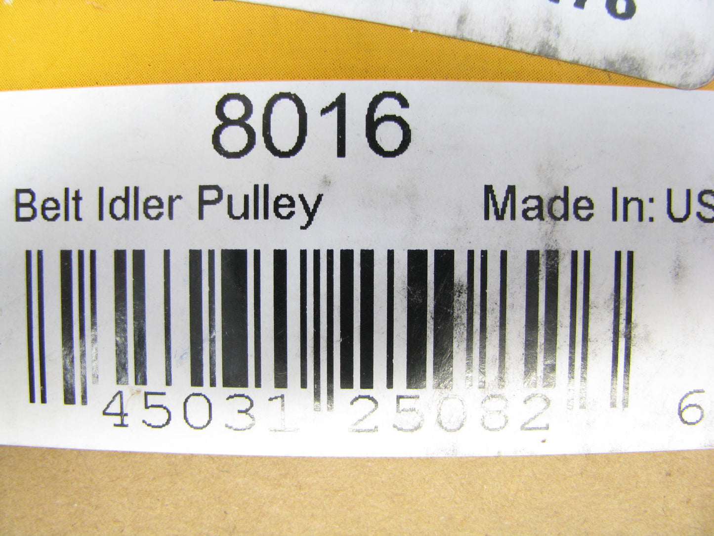 Continental 8016 Idler Tensioner Pulley For 2000 Saturn LS 2.2L