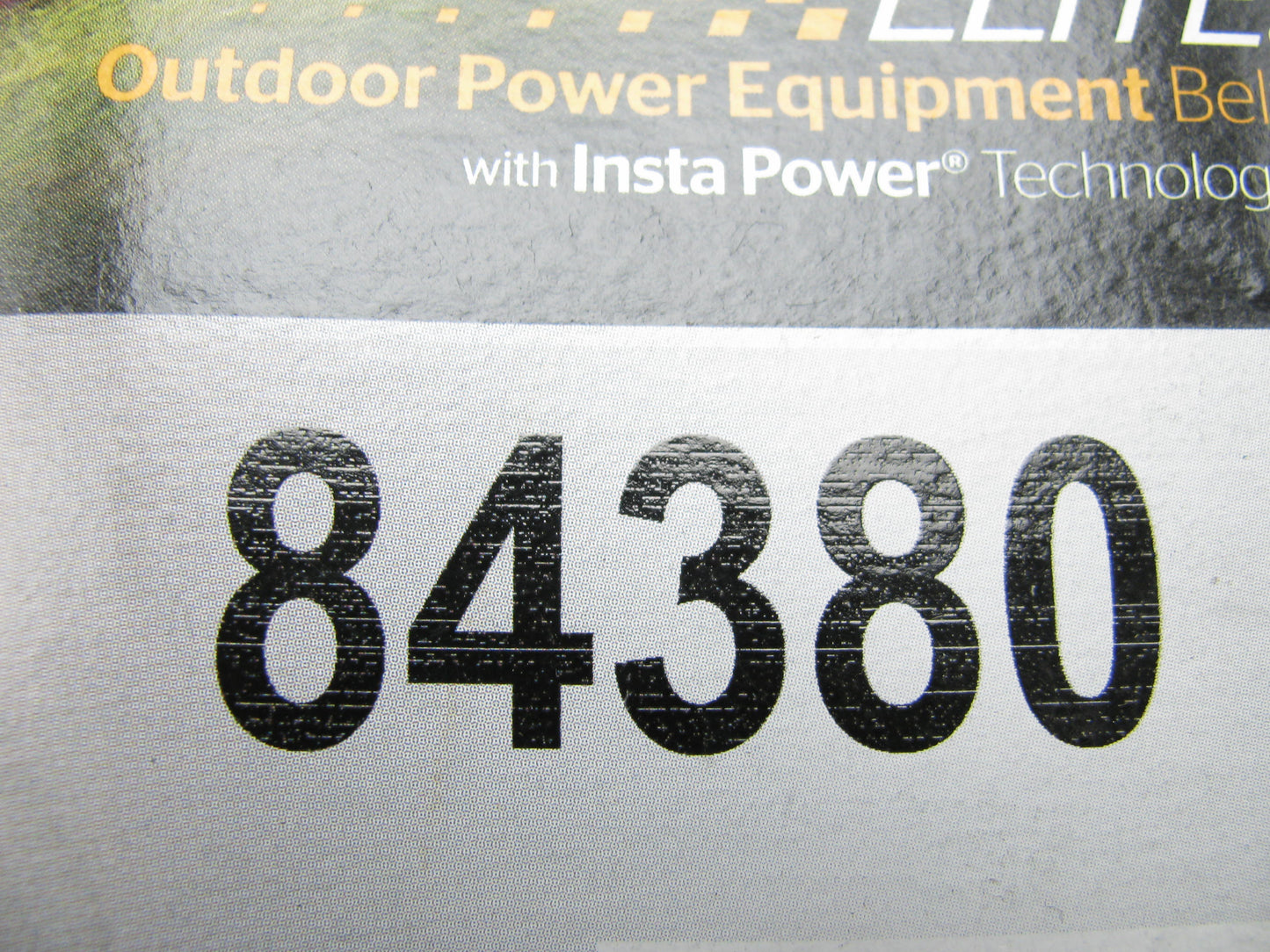 Continental 84380 Power Equipment Accessory Drive Belt - 3/8'' X 27''