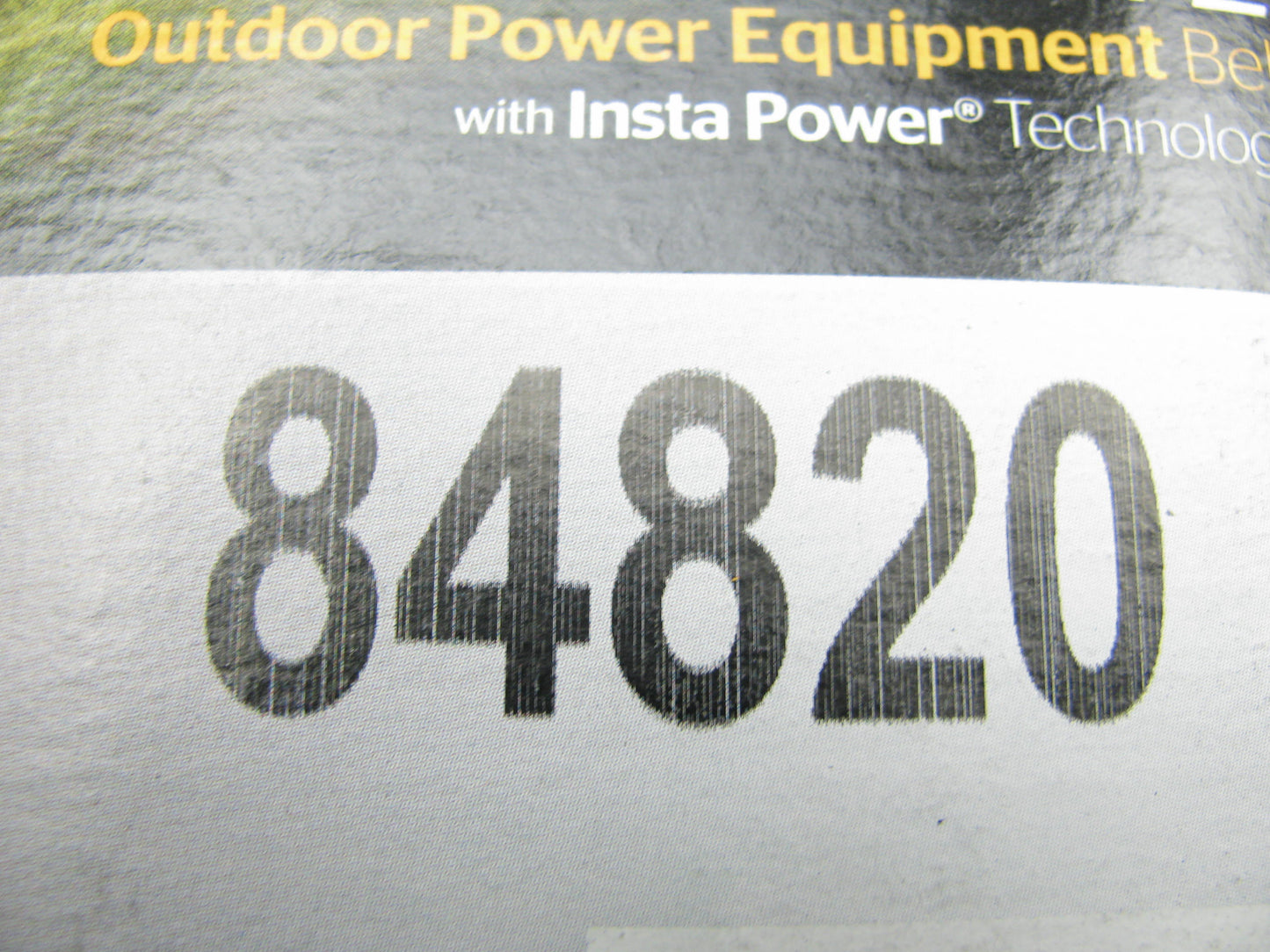 Continental 84820 Power Equipment Accessory Drive Belt - 1/2'' X 82''