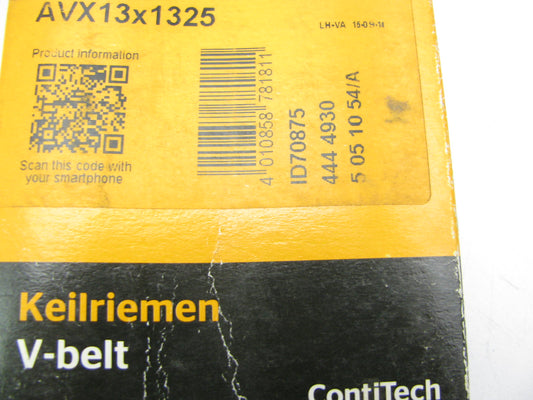 Continental AVX13X1325 Accessory Drive Belt - 13mm X 1325mm