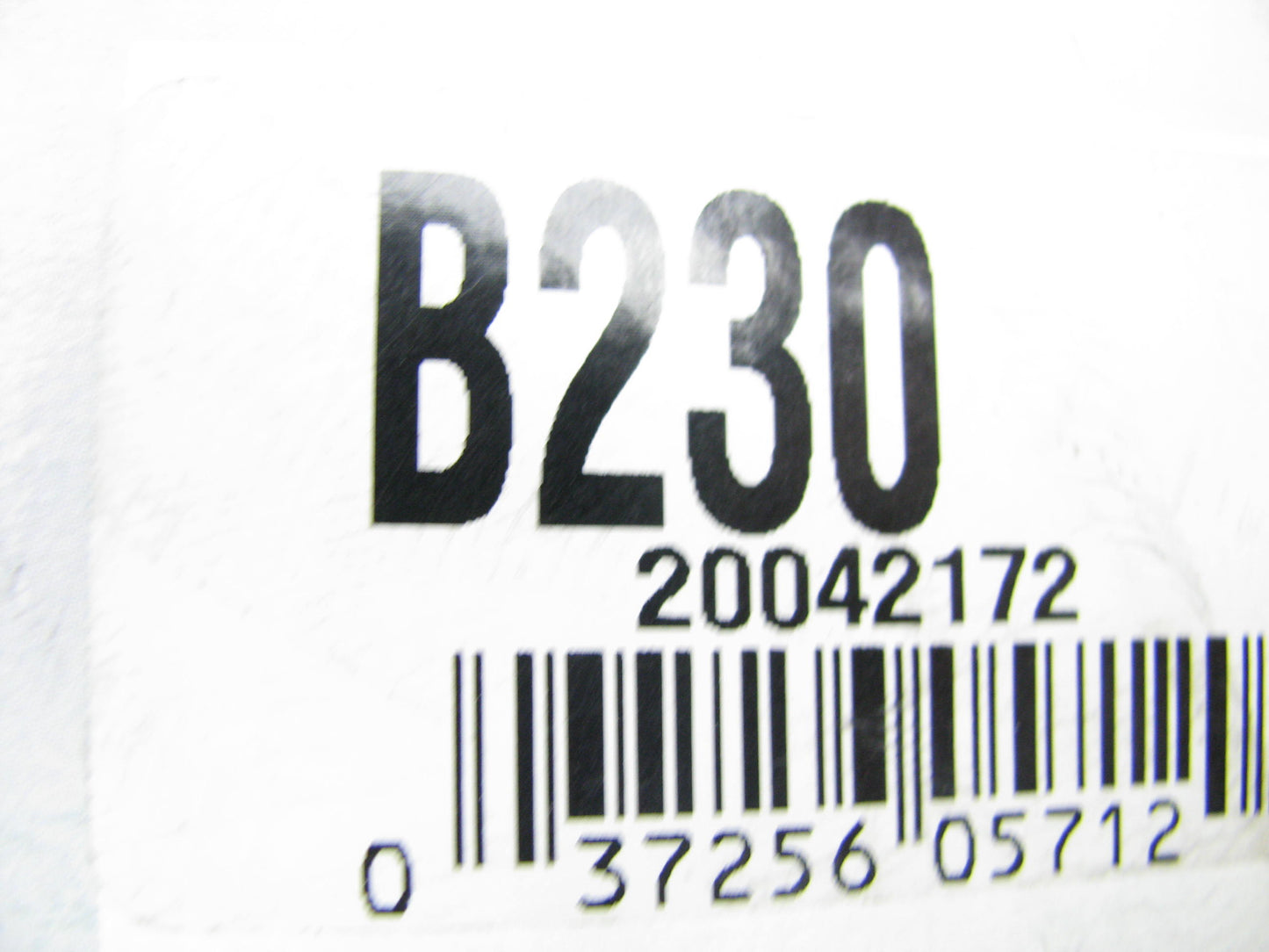 Continental B230 Wrapped V-Belt; B 21/32'' X 231''