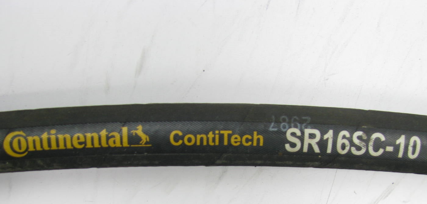 25' Continental SR16SC-10 High Pressure Hydraulic Hose