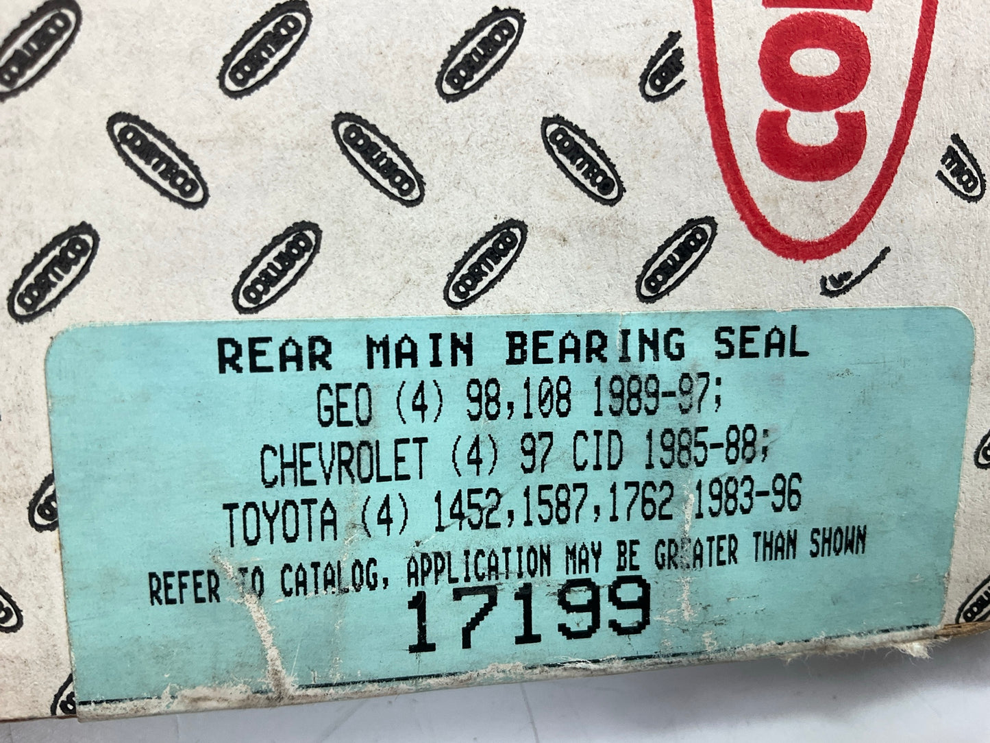 Corteco 17199 Engine Crankshaft Seal Kit Rear