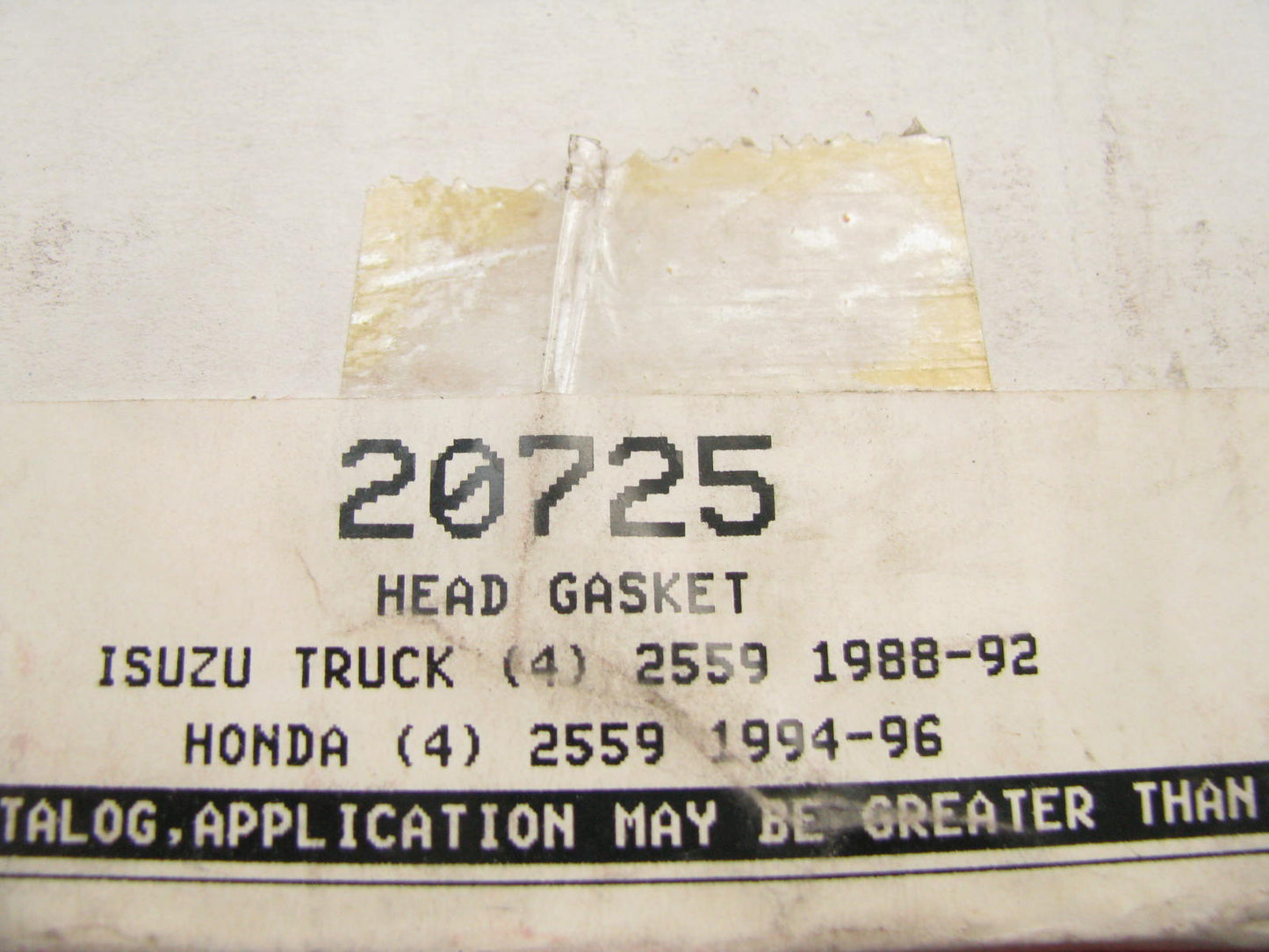 Corteco 20725 Engine Cylinder Head Gasket - 1988-1997 Isuzu Honda 2.6L