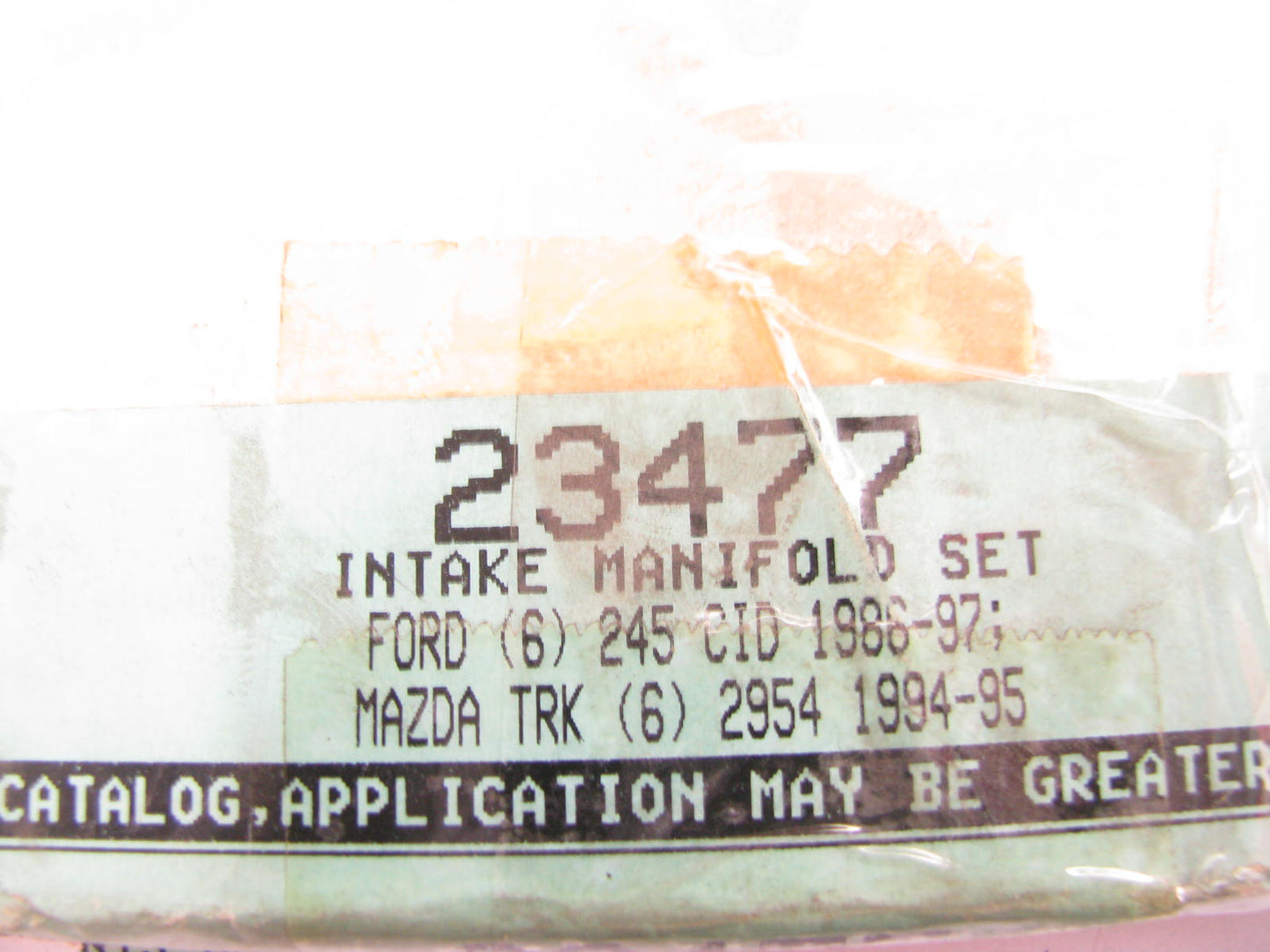 Corteco 23477 Engine Intake Manifold Gasket Set - 1986-2001 Ford 3.0L OHV Vulcan