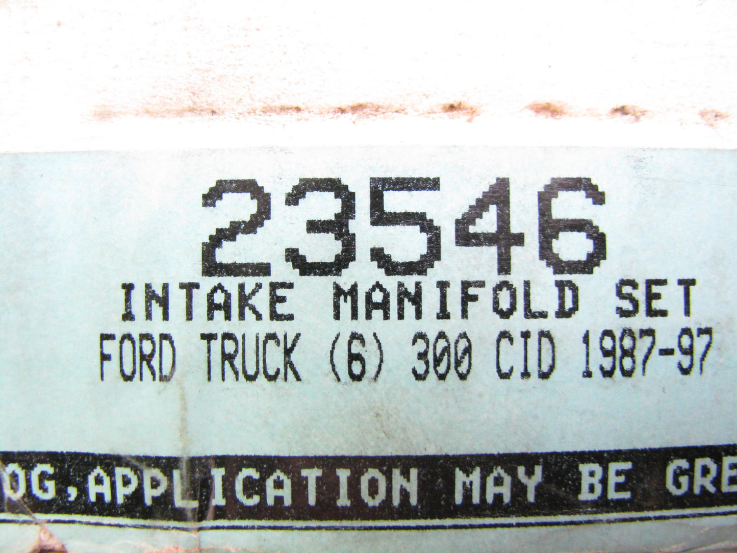 Corteco 23546 Intake Gasket And Exhaust Manifold Gasket MS93837 87-96 Ford 300