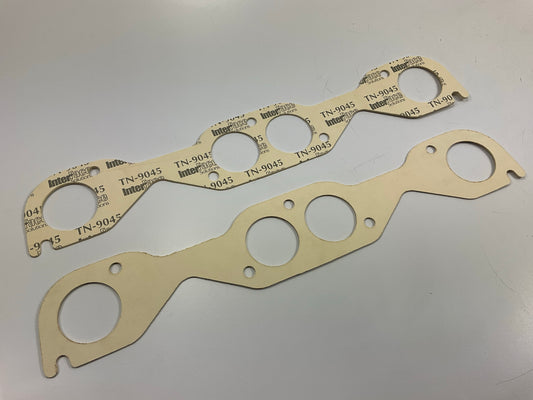 Corteco 55409EX Exhaust Header Gasket Set For 1955-87 Chevy SBC W/ Brodix Heads