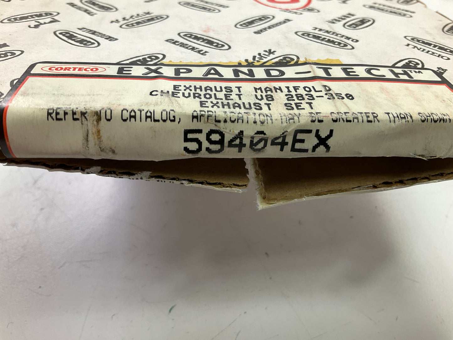Corteco 59404EX Exhaust Manifold Gasket Set 67-00 GM SBC Vortec Square Port 1.50
