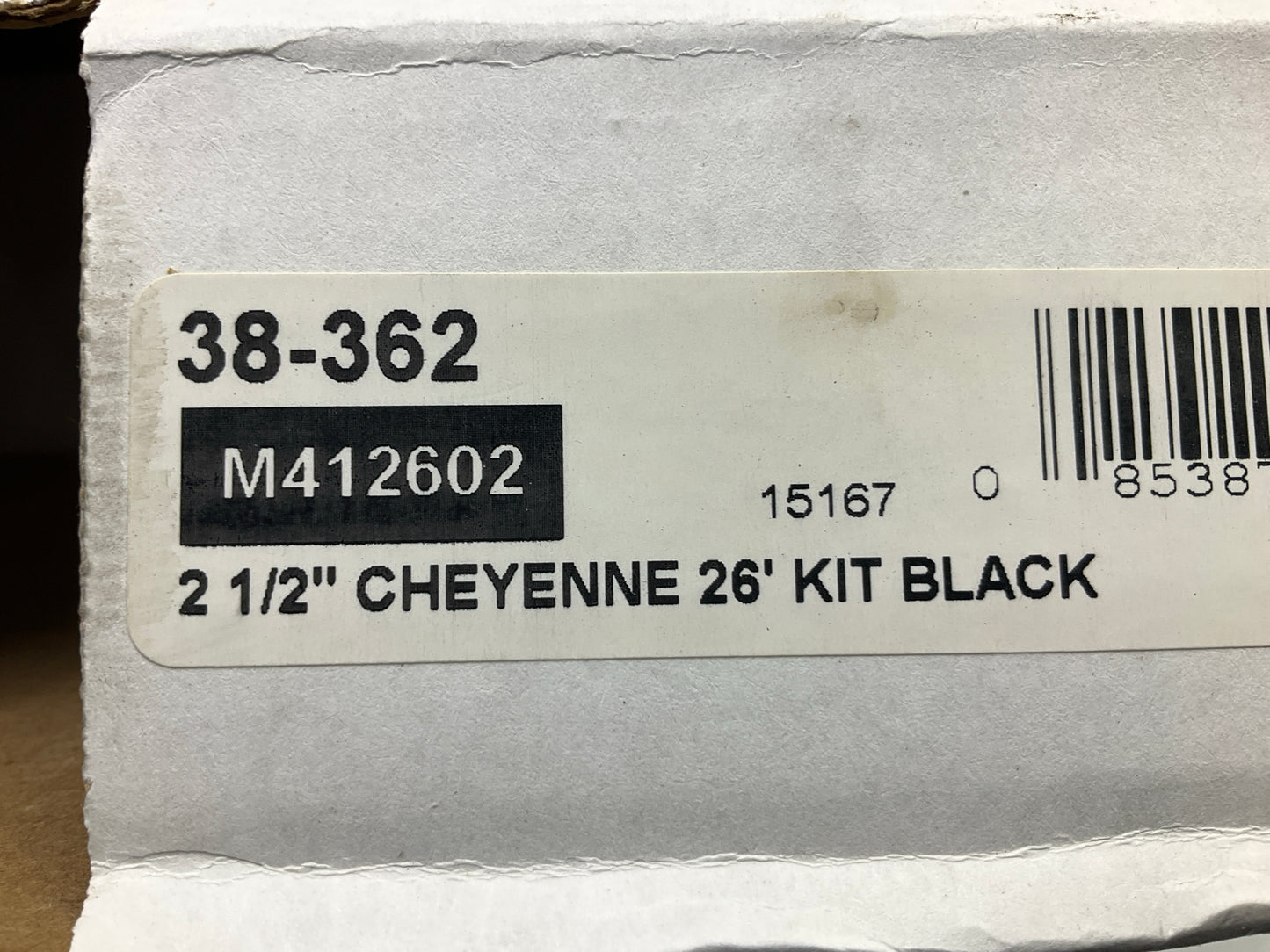 Cowles 38-362 - 2-1/2'' Universal Chevy Style 26 Feet Black Trim Molding Kit