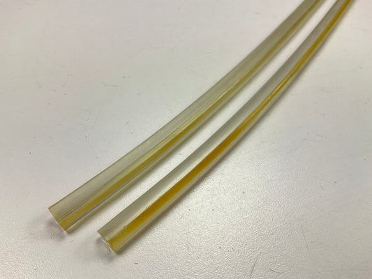 Cowles T3800 Clear U-Door Door Edge Moulding Protection Strips, 27'' Long