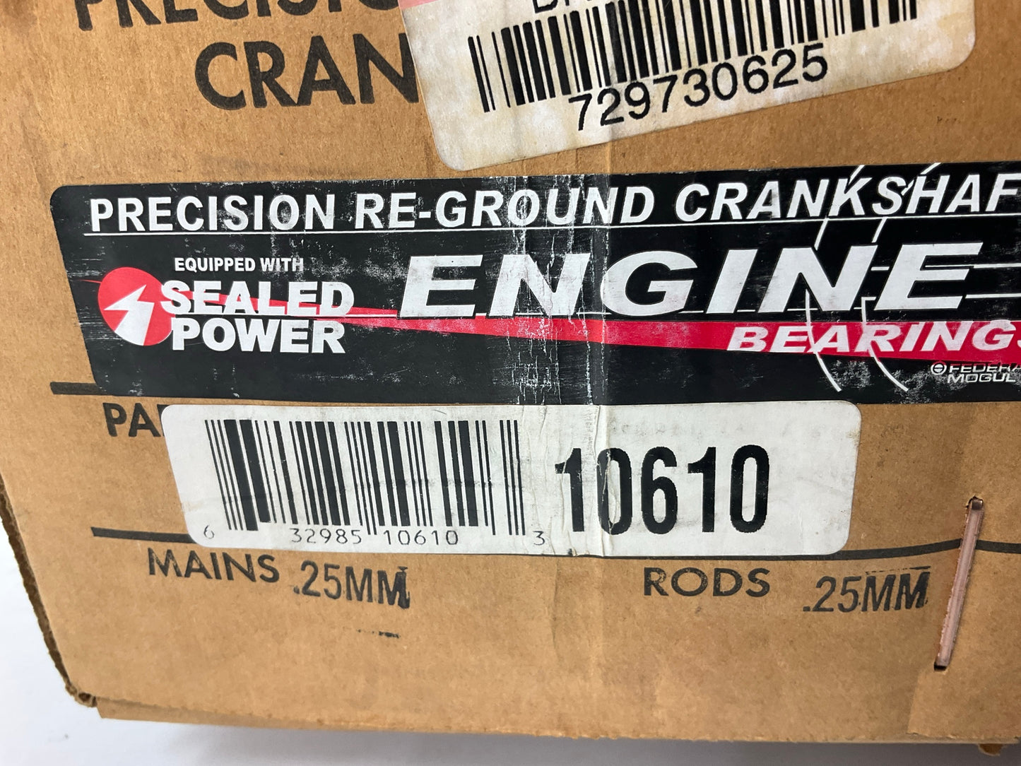 Reman 10610 Crankshaft Kit W/ .25mm Main & Rod Bearings - 1990-2005 GM 3.1L V6
