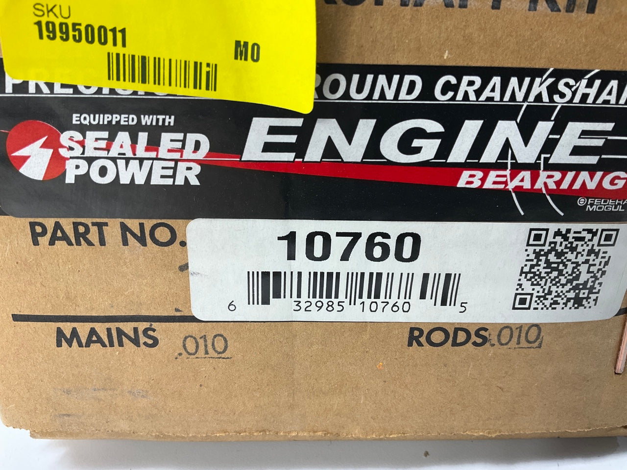 REMAN. 10760 Crankshaft W/ 0.010'' Main & Rod Bearings - 95-08 Buick GM 3.8L V6