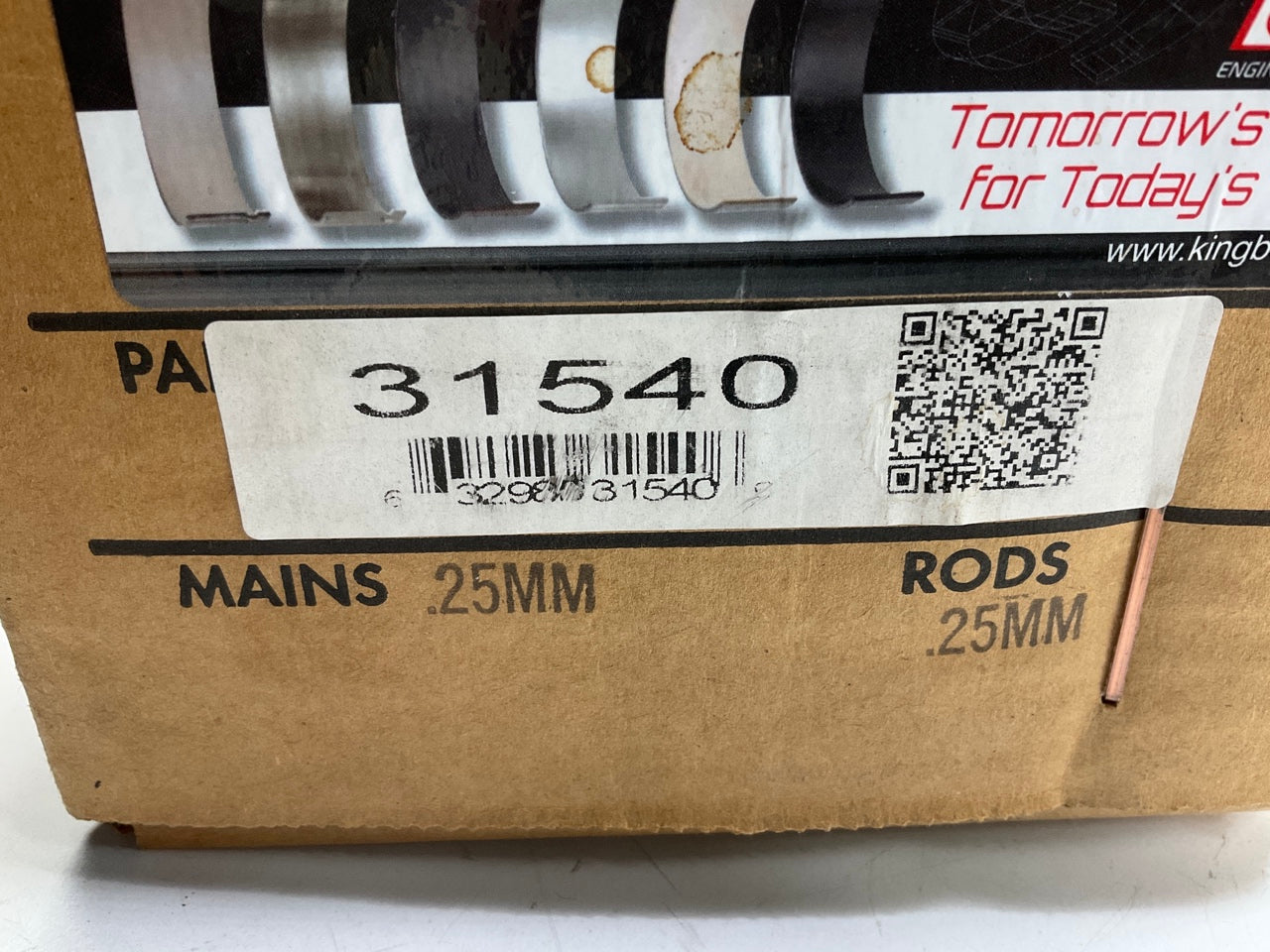 REMAN. 31540-25MM-25MM Crankshaft & Bearings, .25mm / .25mm 1990-97 Honda F22A1