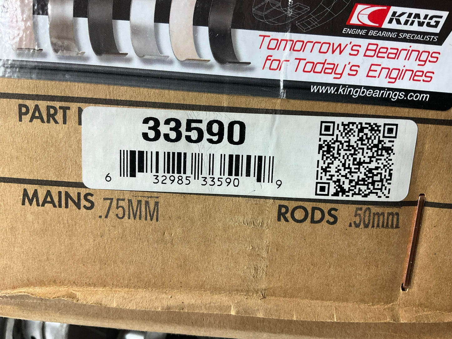 REMAN 33590 OEM Crankshaft Kit 0.75mm Main 0.50mm Rod Bearings For Dodge 4.7L V8