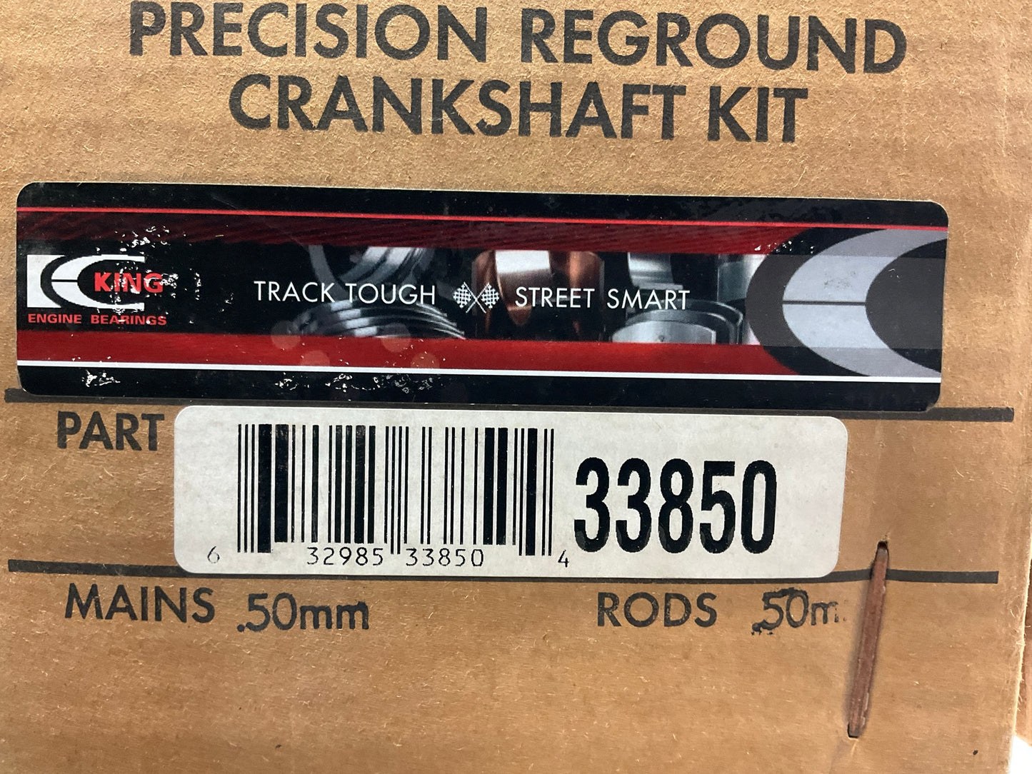 Reman OEM 4621916 Crankshaft Kit W/ 0.50mm Main & Rod Bearings For Chrysler 2.4L