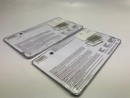 (2) Cruiser 15330 Neo Classic License Plate Frames, Chrome