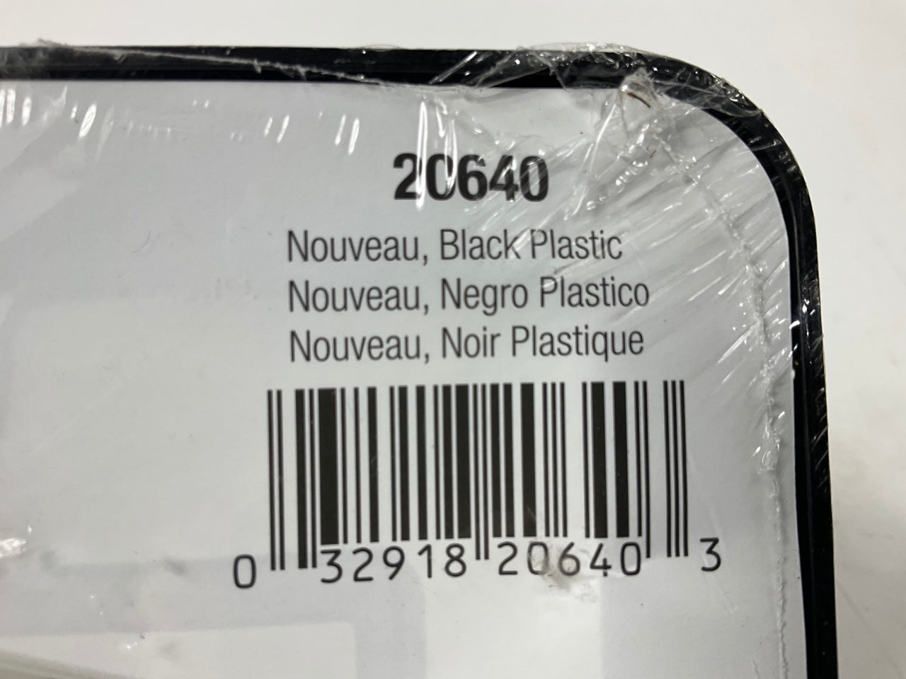 Cruiser 20640 Nouveau License Plate Frame, Black